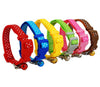 Polka Dot Print Adjustable Pet Collars With Bell